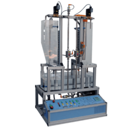 Coupled Tank System ASTANK-2+ (L,F,P,T) (AA087.000.02)