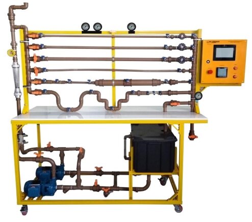 Bench For Study And Training In Hydrostatic And Association Of Serial And Parallel Pump And Data Acquisition (DL HPC-4-CLS) from De Lorenzo