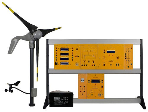 Microgrid wind generation trainer, manufactured by De Lorenzo in Italy