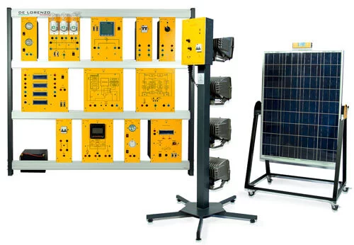 Photovoltaic Solar Energy Trainer: De Lorenzo - EDQUIP