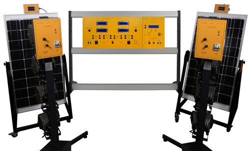 Photovoltaic Solar Measurement Trainer, manufactured by De Lorenzo in Italy