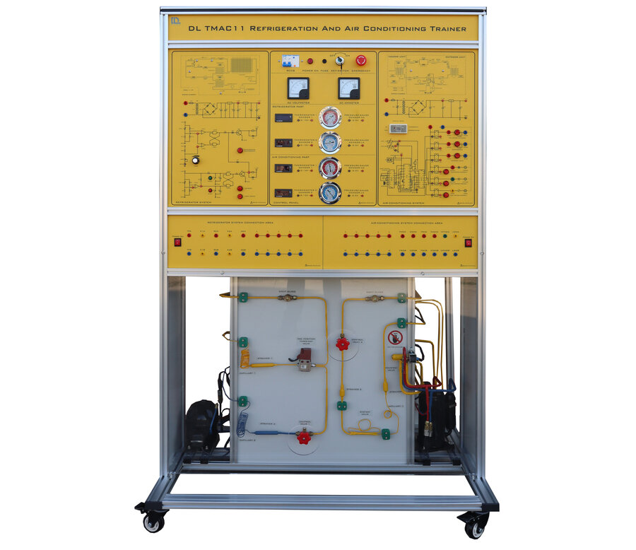 Refrigeration And Air Conditioning Training System (DL TMAC11) from De Lorenzo