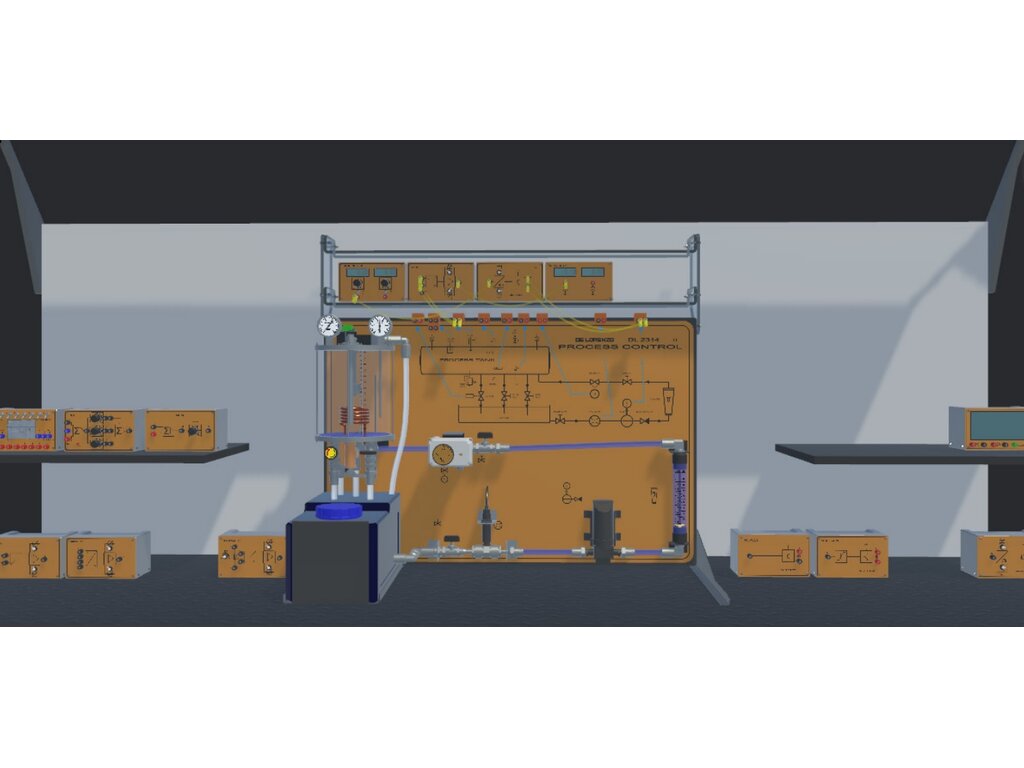 Smart Simulator for Process Control Training (DL VPC-LAB4.0) from De Lorenzo