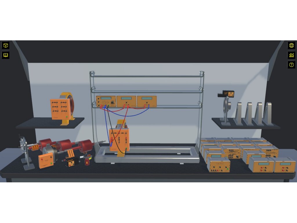 Smart Simulator for Electric Machines Training (DL OPENLAB-SSEM) from De Lorenzo
