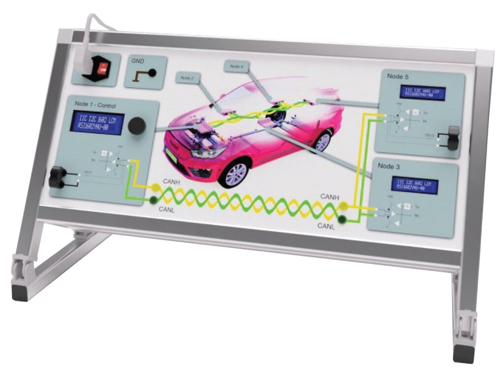 Trainer for the study of EV Charging Protocol (DL UH-CPS) from De Lorenzo