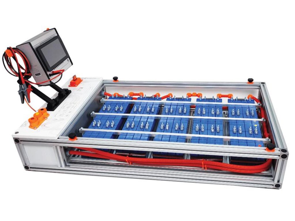 Trainer for the study of the Battery Pack in Electric Vehicles (DL HV-BST) from De Lorenzo