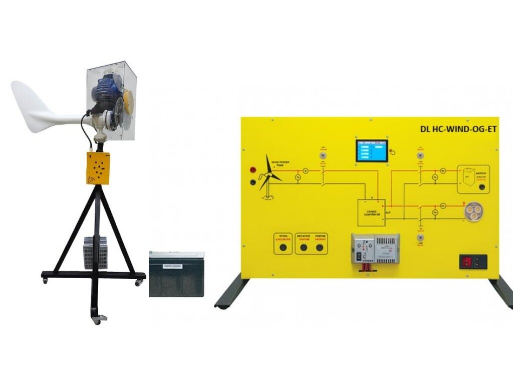 Wind Power Plant Trainer Off-Grid (DL HC-WIND-OG-ET) from De Lorenzo
