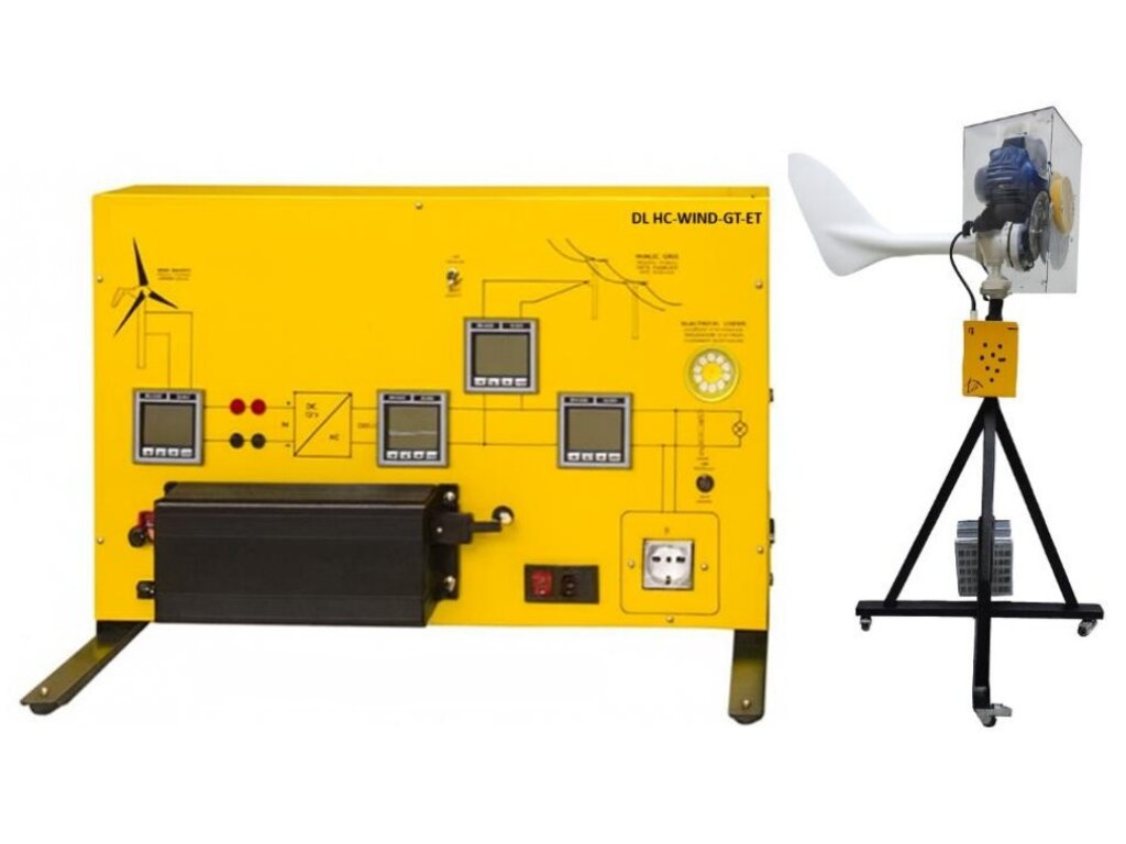 Wind Power Plant Trainer On-Grid (DL HC-WIND-GT-ET) from De Lorenzo