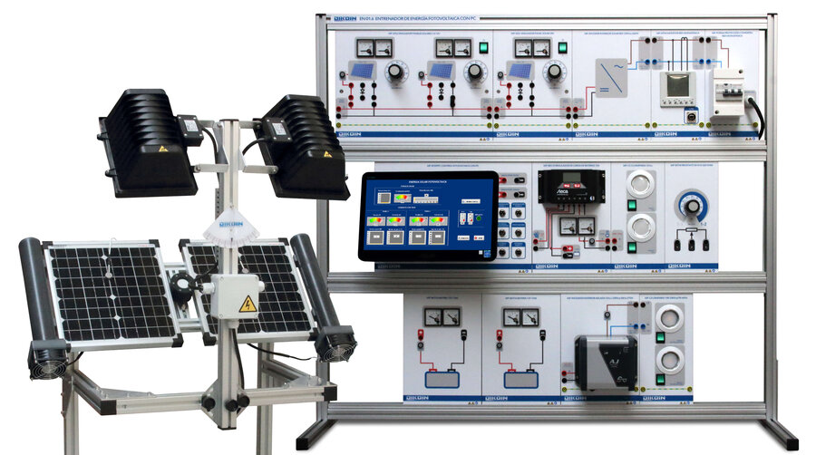 Computerized Photovoltaic Installation Demonstrator