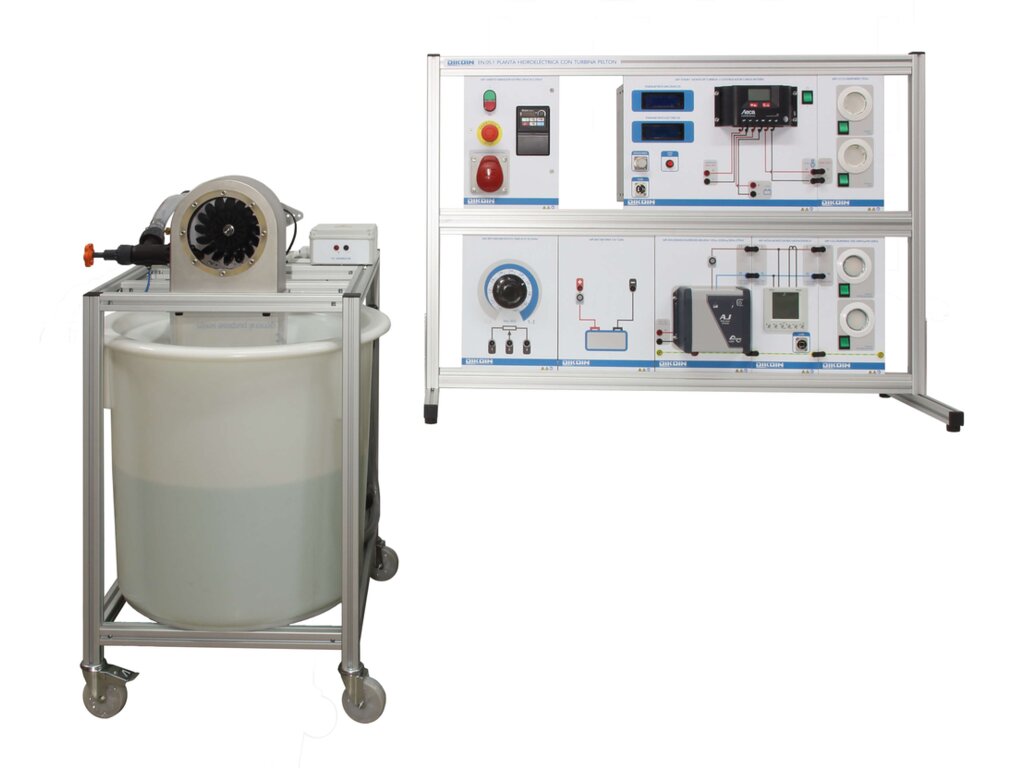 Hydroelectric Plant with Pelton Turbine (EN 05.1) from DIKOIN