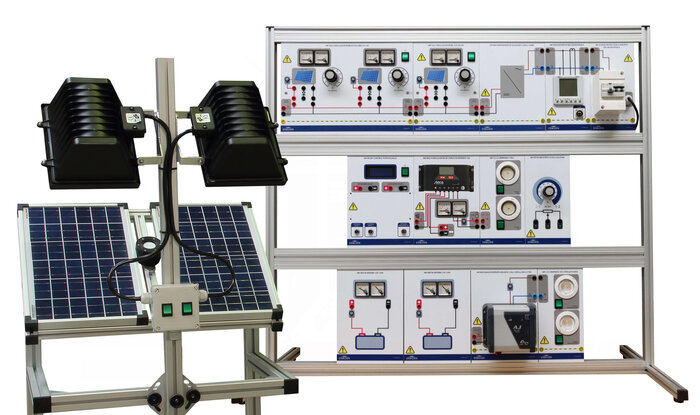 Photovoltaic Installation Demonstrator - stand alone and network connected