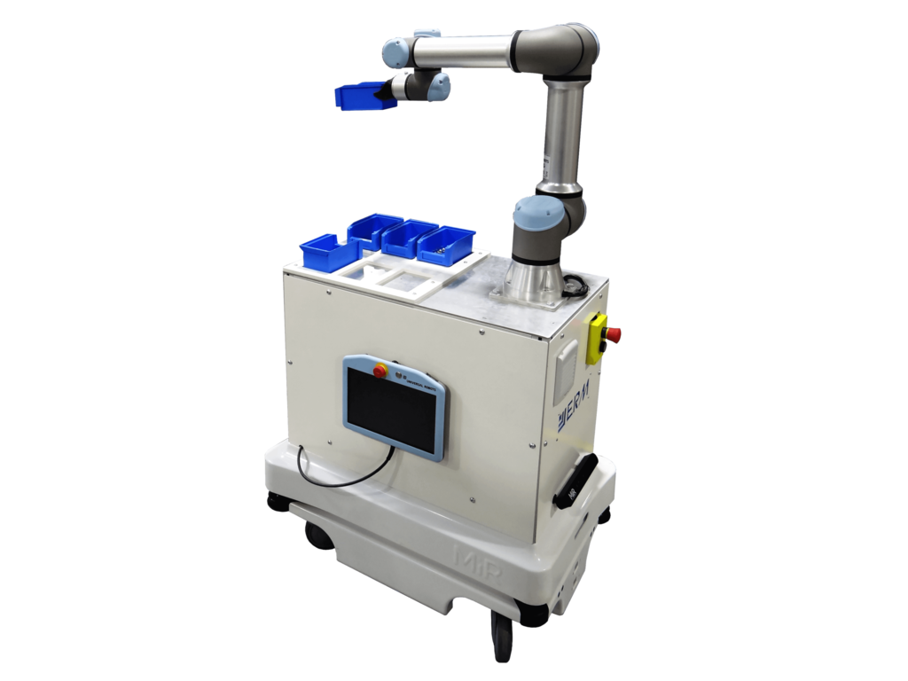 AGV with Cobot (AG10) from ERM