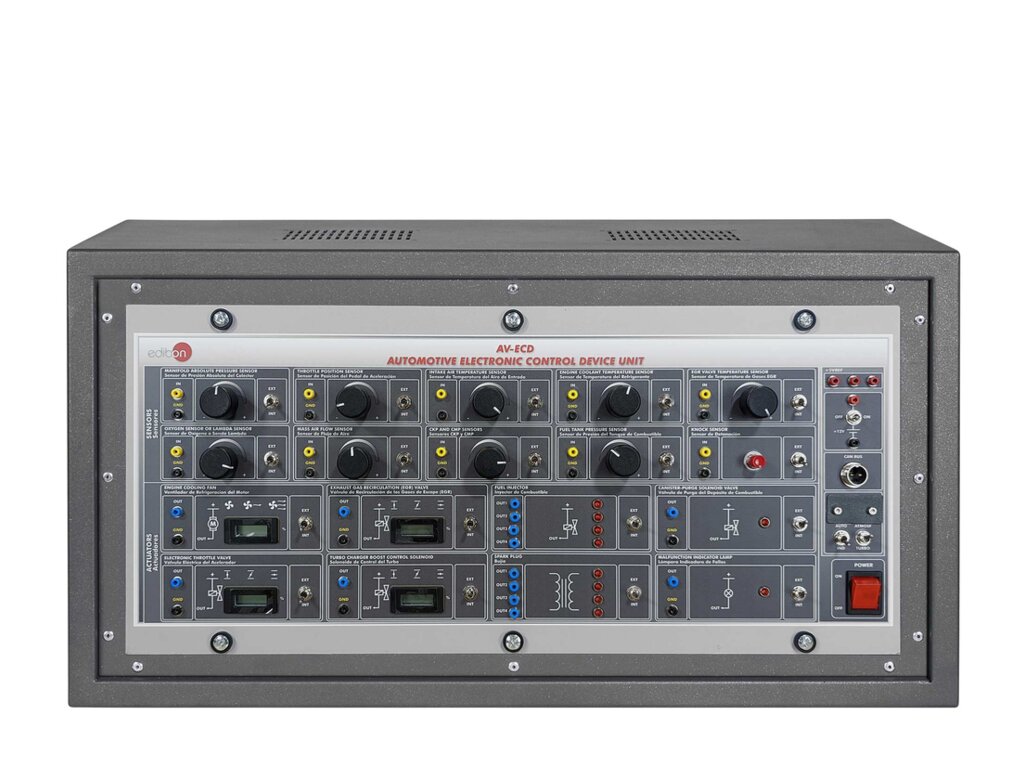 Automotive Electronic Control Device Unit (AV-ECD) from EDIBON