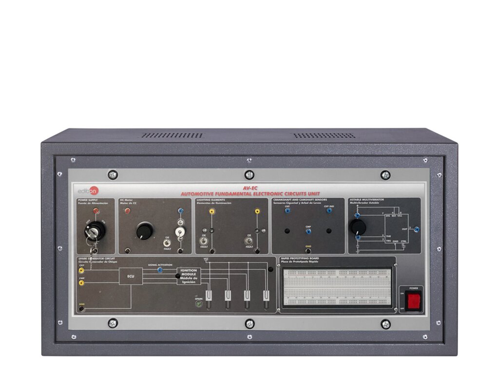 Automotive Fundamental Electronic Circuits Unit (AV-EC) from EDIBON