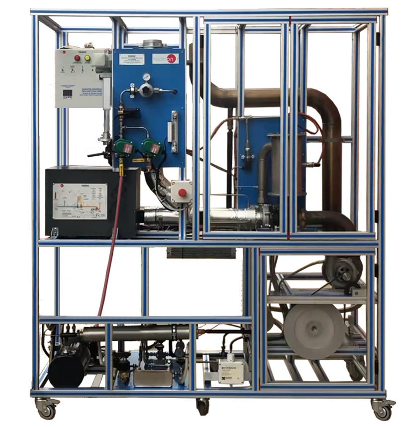 Computer Controlled Two-Shaft Gas Turbine - Jet Engine (TGDEPC) from Edibon