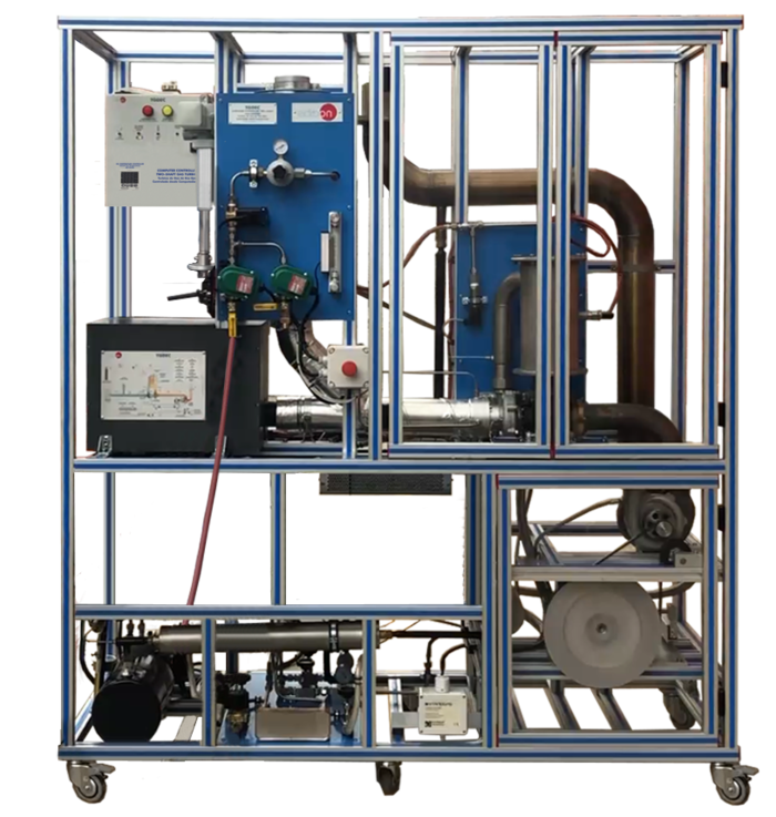 Computer Controlled Two-Shaft Gas Turbine - Jet Engine (TGDEPC) from Edibon