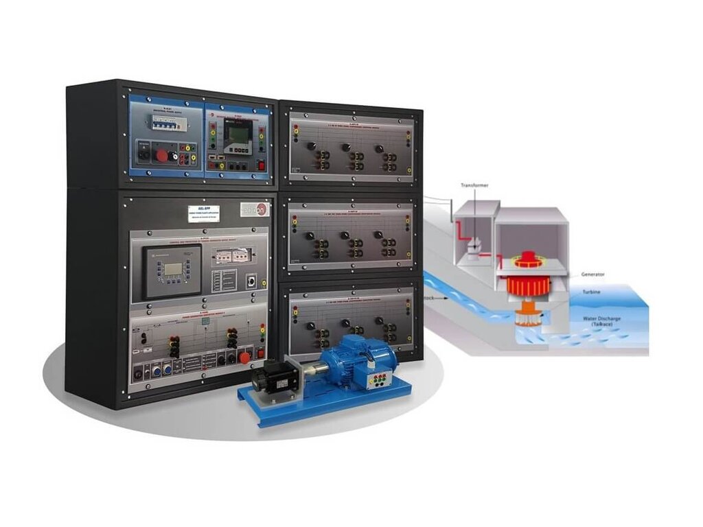 Hydroelectric Energy Power Plant (PWP-HE) from EDIBON