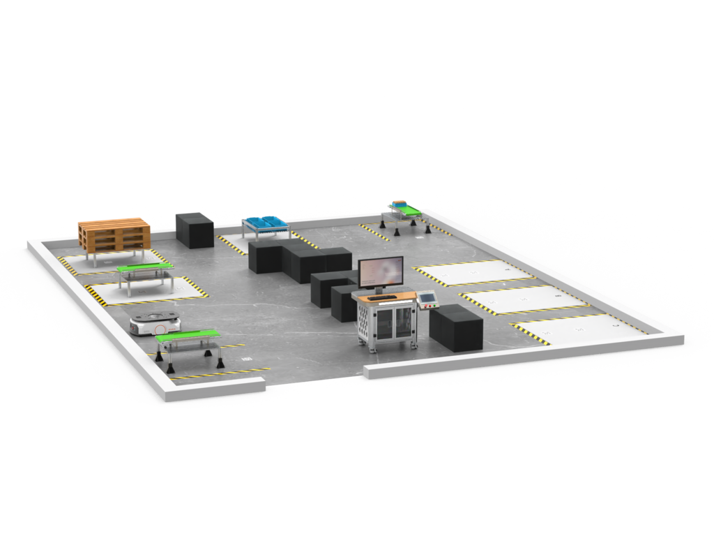 Autonomous Mobile Robot (AMR) Training Cell (HA-AMR-106) from Hytech Automation