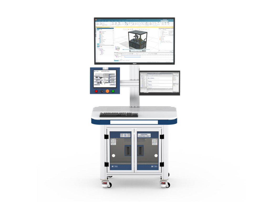 Handling Robocell with PLC, HMI and IIOT (Industrial Handling Robocell) from Hytech Automation