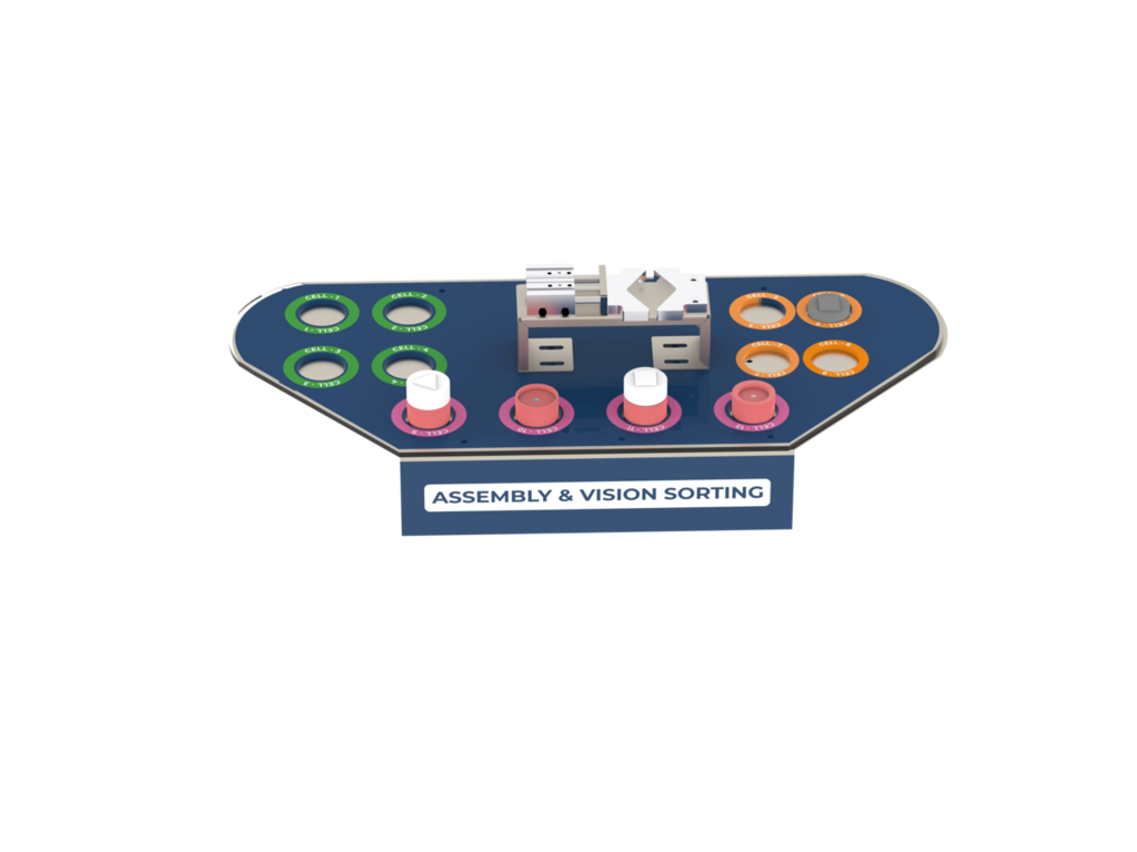 Handling Robocell with PLC, HMI and IIOT (Industrial Handling Robocell) from Hytech Automation