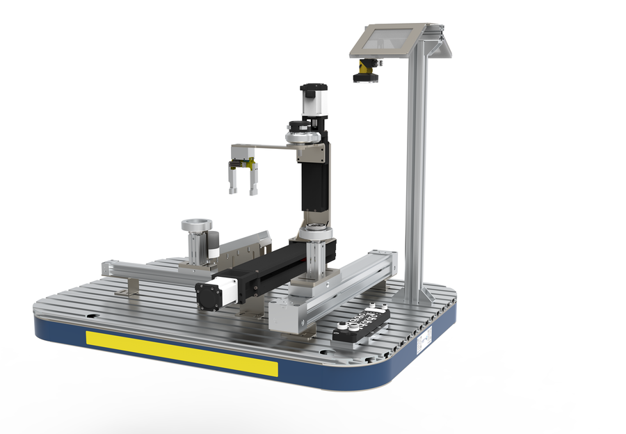 IIOT Based Smart Factory Setup with Industrial Robot
