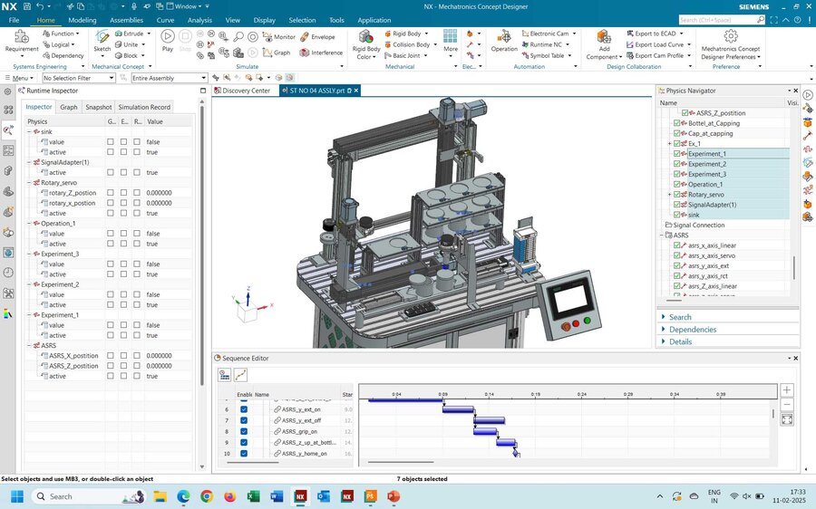 IIOT Based Smart Factory Setup with Industrial Robot