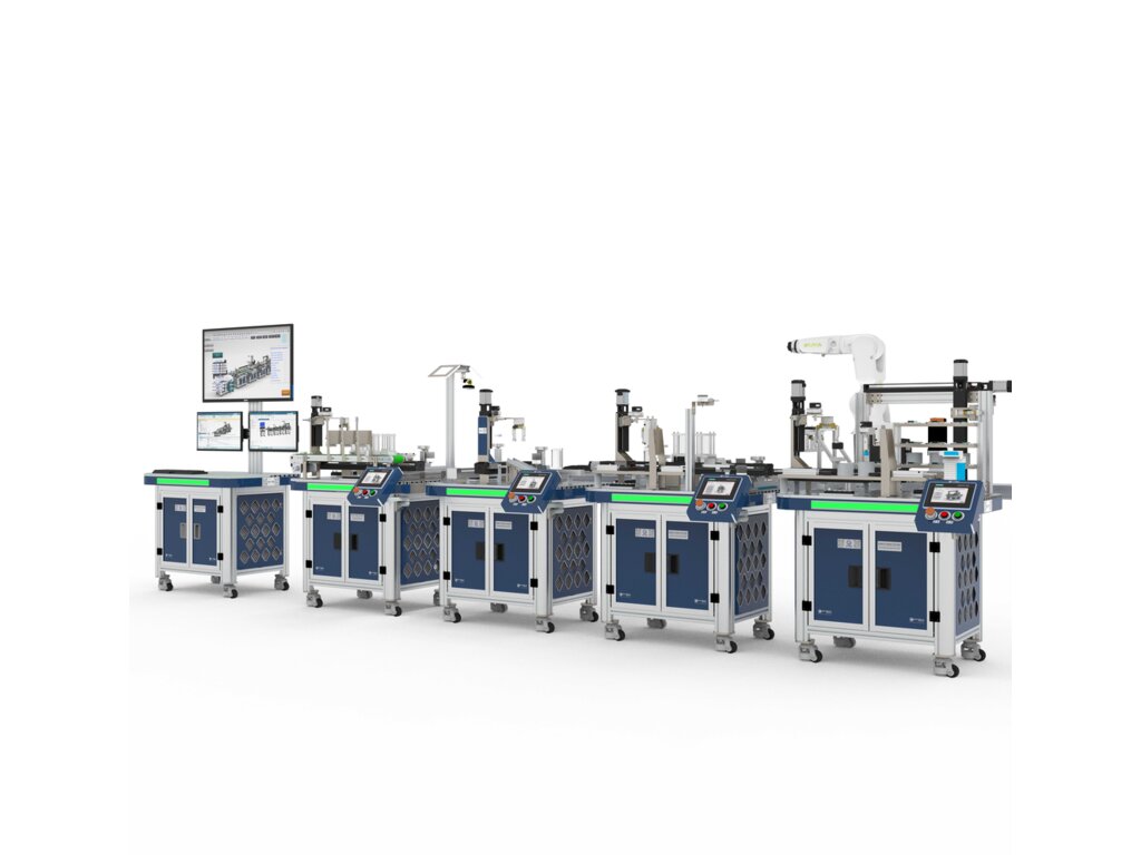 Smart Factory with 7 Axes Robot and Digital Twin (Smart Factory) from Hytech Automation