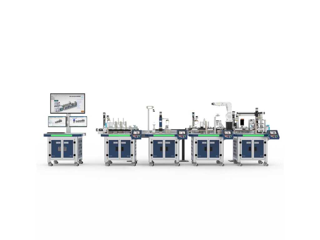 Smart Factory with 7 Axes Robot and Digital Twin (Smart Factory) from Hytech Automation