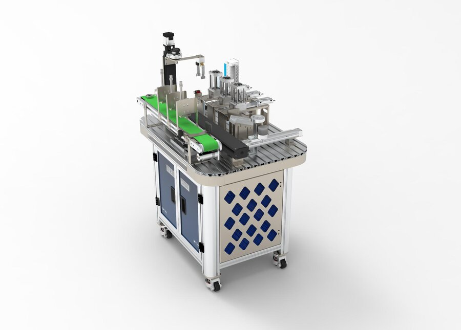 IIOT Based Smart Factory Setup with Industrial Robot