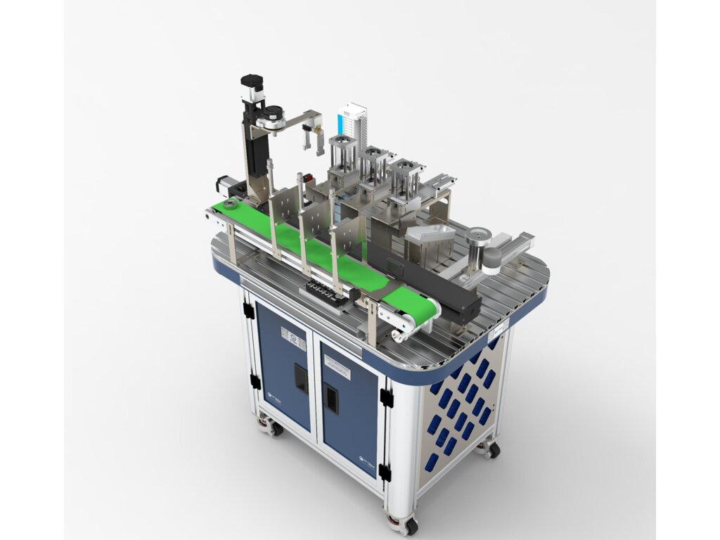 Smart Factory with 7 Axes Robot and Digital Twin (Smart Factory) from Hytech Automation