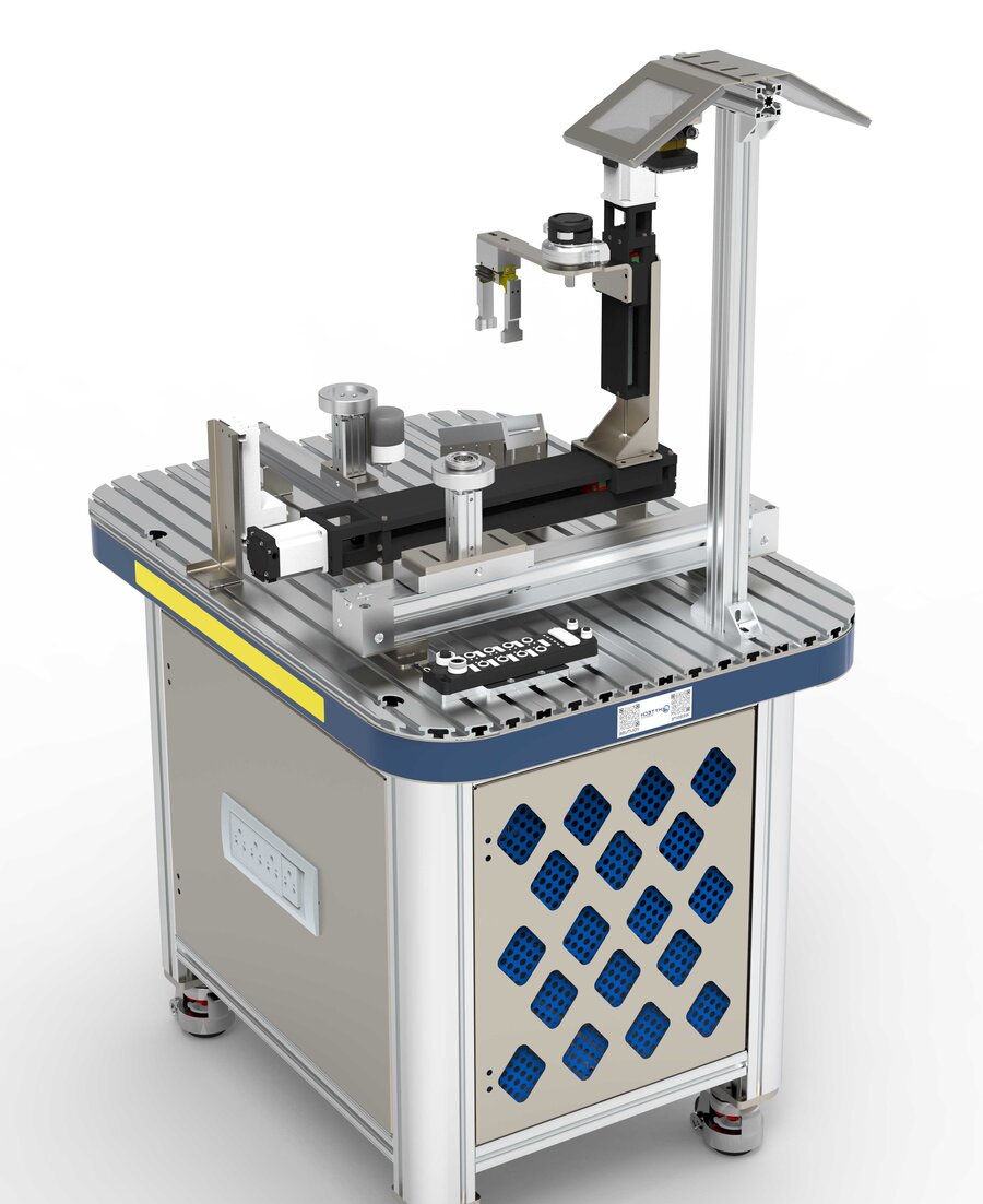 IIOT Based Smart Factory Setup with Industrial Robot