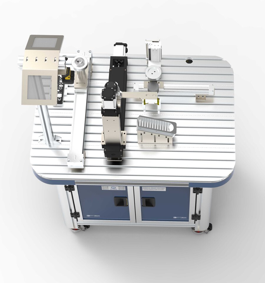 IIOT Based Smart Factory Setup with Industrial Robot