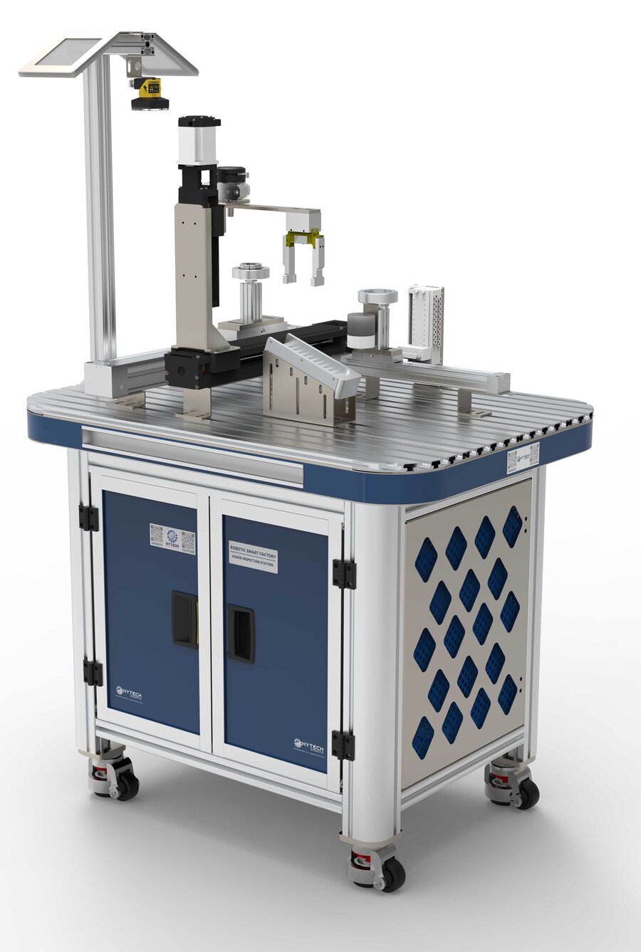 IIOT Based Smart Factory Setup with Industrial Robot
