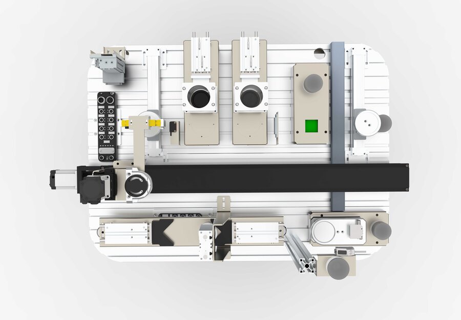 IIOT Based Smart Factory Setup with Industrial Robot