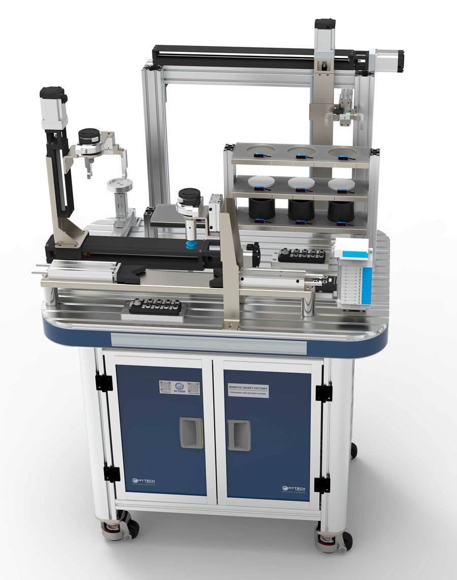 IIOT Based Smart Factory Setup with Industrial Robot