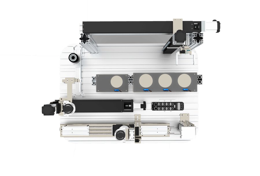 IIOT Based Smart Factory Setup with Industrial Robot