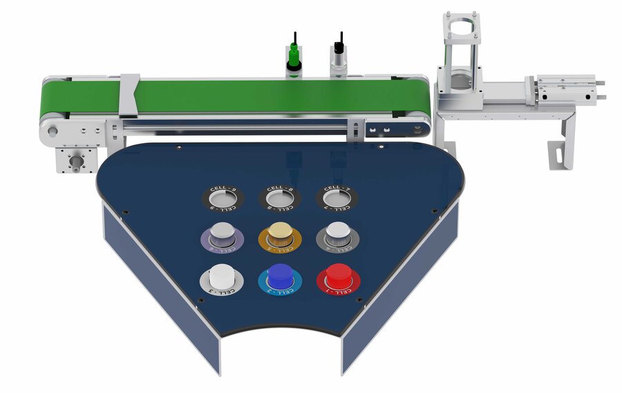 Industrial Robotics Lab - COBOT Training Cell with PLC HMI and IIOT