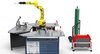 Integrated Robotics Welding Cell with PLC, HMI and IIOT