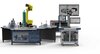 Integrated Robotics Welding Cell with PLC, HMI and IIOT