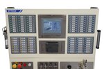 Basic PLC training tools for education, front view clean, produced by Hytech Automation