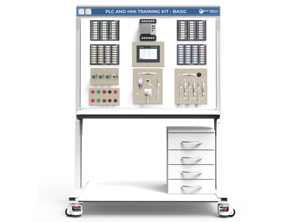 PLC & HMI Training Kit with SCADA and IIOT - Basic (PH - Basic) from Hytech Automation