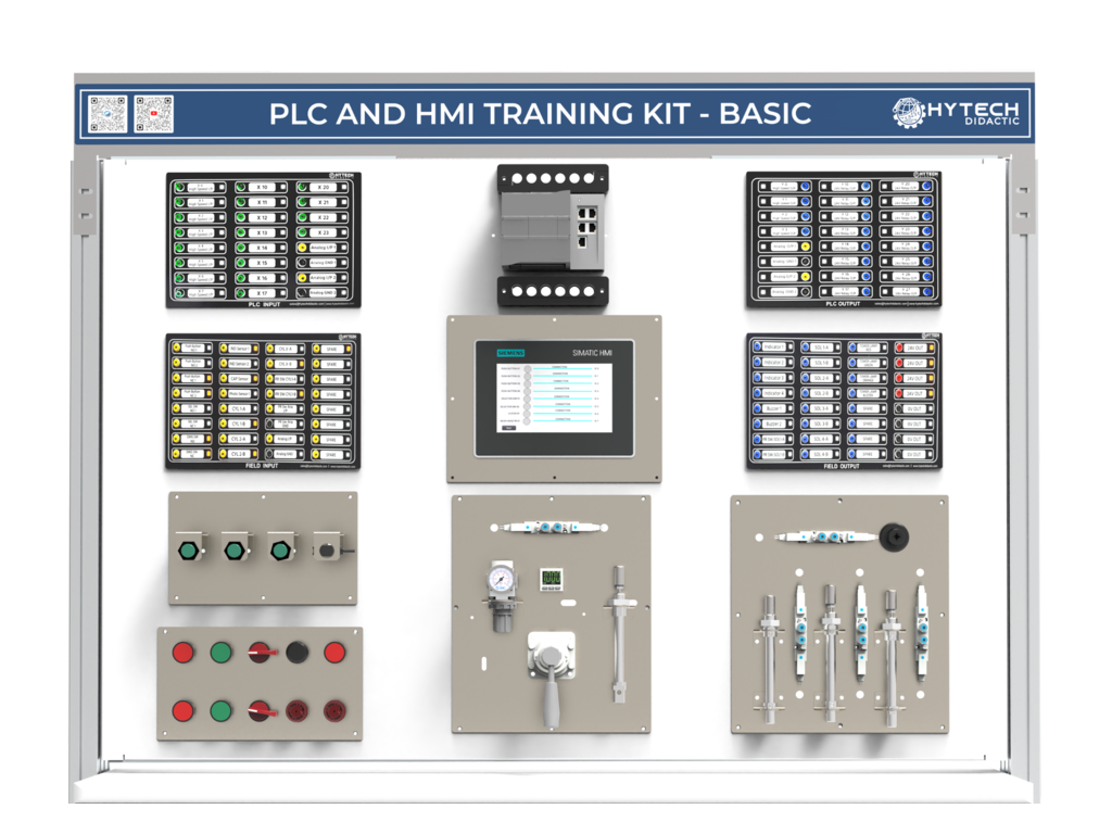 PLC & HMI Training Kit with SCADA and IIOT - Basic (PH - Basic) from Hytech Automation