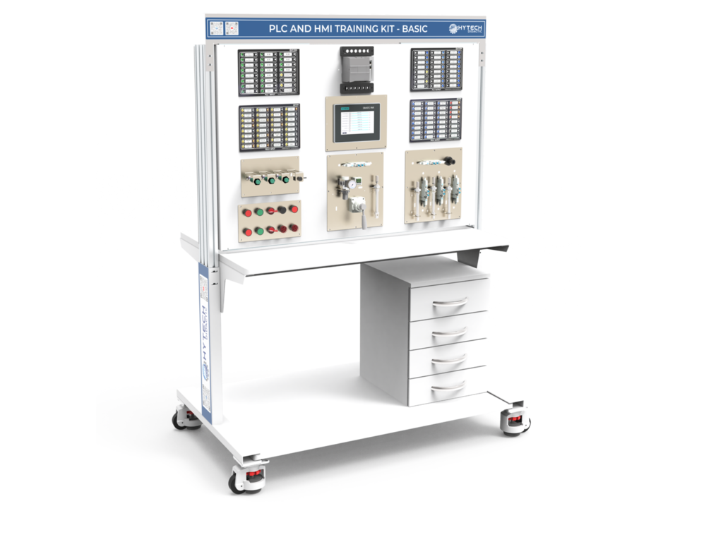 PLC & HMI Training Kit with SCADA and IIOT - Basic (PH - Basic) from Hytech Automation