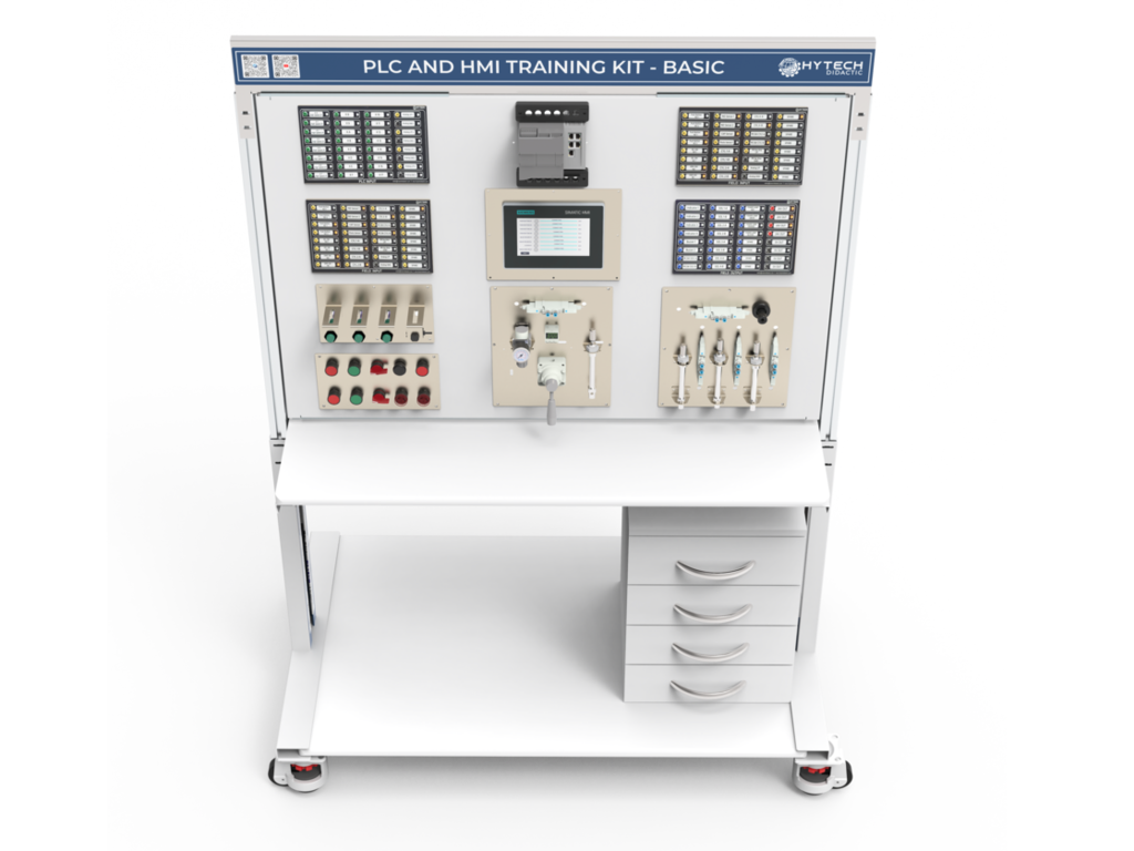 PLC & HMI Training Kit with SCADA and IIOT - Basic (PH - Basic) from Hytech Automation