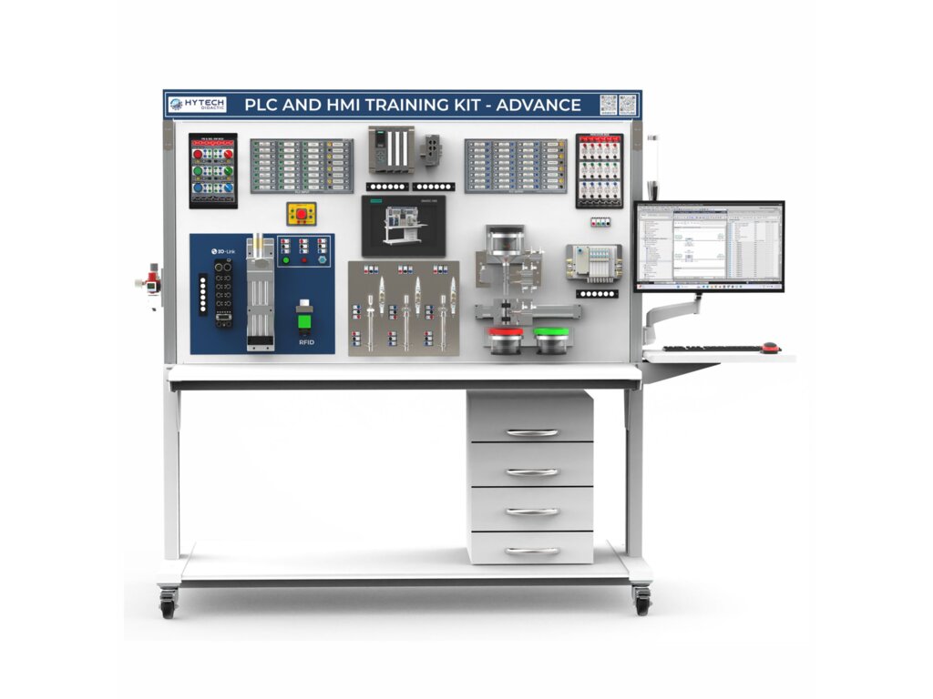 PLC & HMI Training Kit with SCADA and IIOT- Advanced (PH - Advanced) from Hytech Automation