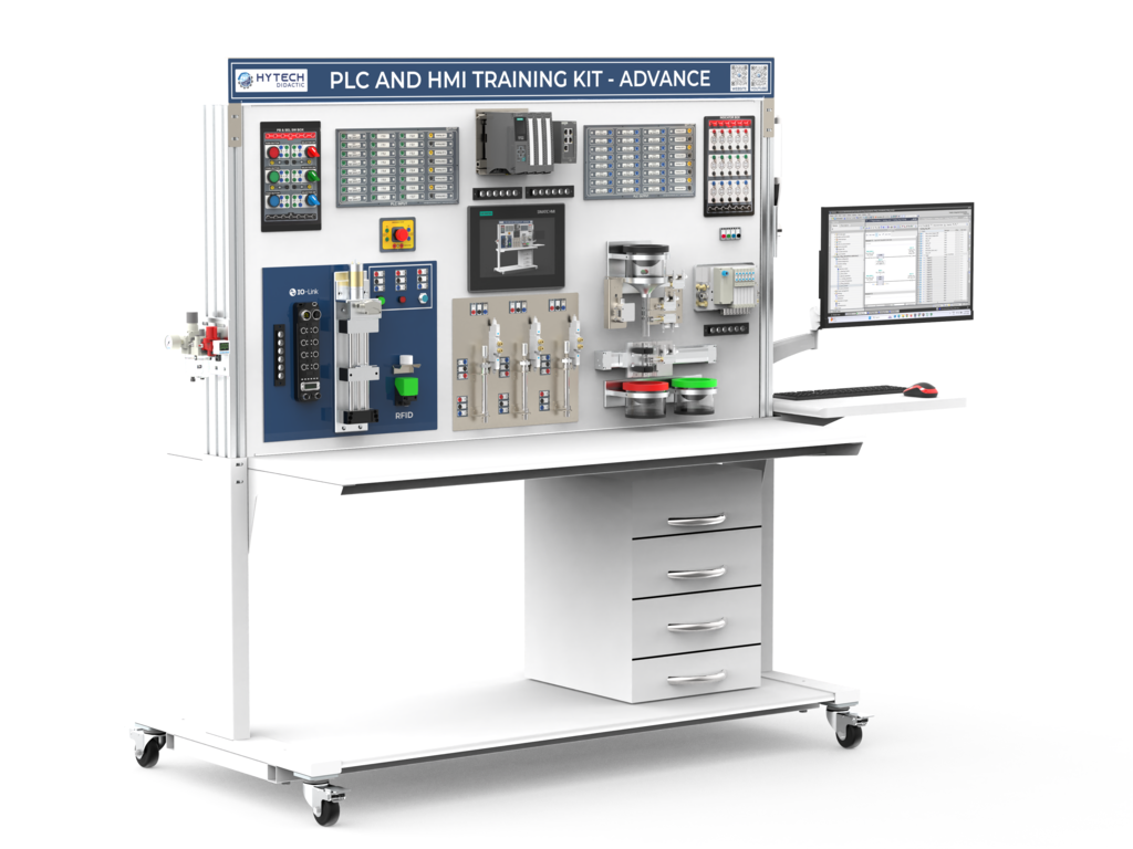 PLC & HMI Training Kit with SCADA and IIOT- Advanced (PH - Advanced) from Hytech Automation