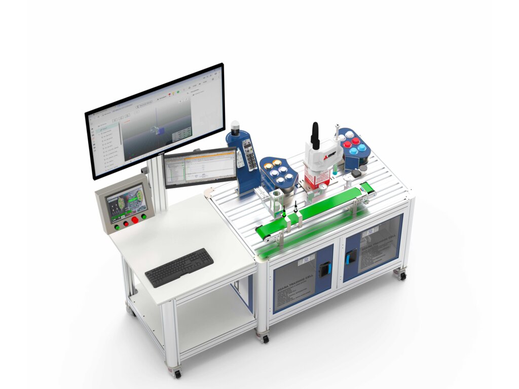 SCARA Training Cell with PLC, HMI and IIOT (SCARA Cell) from Hytech Automation