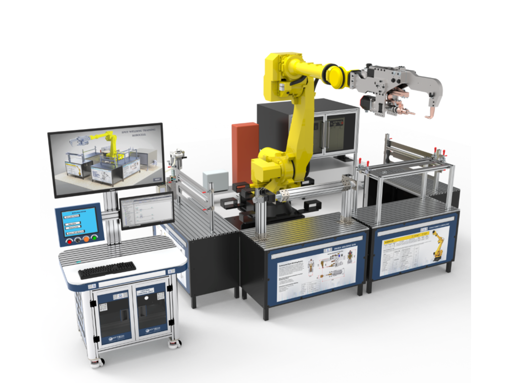 Spot Welding Robotic Training Cell (HA-RC-101) from Hytech Automation
