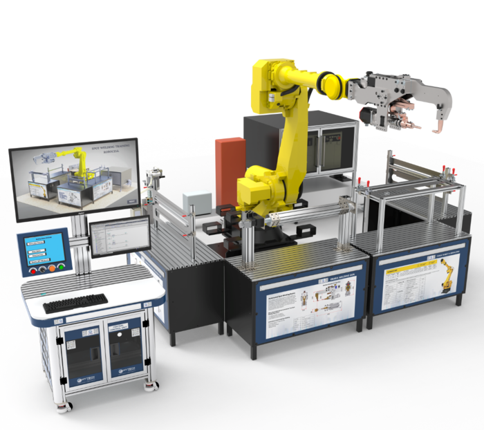 Spot Welding Robotic Training Cell (HA-RC-101) from Hytech Automation