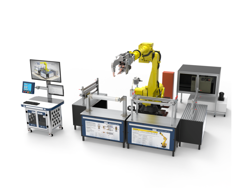 Spot Welding Robotic Training Cell (HA-RC-101) from Hytech Automation